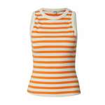 mbym Top 'Jaxson' narančasta / bijela 25063944