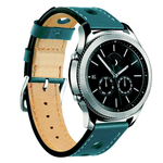 BStrap Leather Italy remen za Huawei Watch GT3 46mm, dark teal (SSG009C0411)
