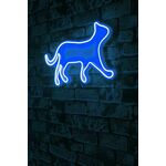 Ukrasna plastična LED rasvjeta, Kitty the Cat - Blue