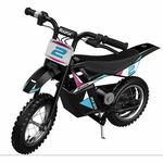 Električni skuter RAZOR MX125 Dirt Rocket (1 sjedalo, 13 km/h, Blueberry, Chrome, White)