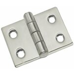 Osculati Protruding hinge 5mm Stainless Steel 38x38 mm