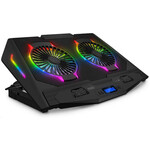 CONNECT IT NEO RGB rashladna podloga za laptop, crna