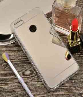 Huawei P9 lite 2017 srebrna mirror maska