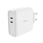 TRUST punjač MAXO 65W, 2x USB-C, bijeli