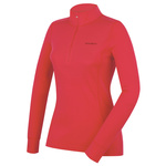 Women's merino sweatshirt HUSKY Aron Zip L pink fuksija
