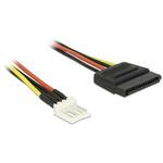 DELOCK SATA ishrana 2/3/4 pin Kabel za napajanje Crno 24cm 83877