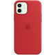 Apple iPhone 12/12 Pro Silicone Case maska, s MagSafe, (Product) Red