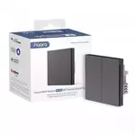 AQARA double wall switch H1 EU with neutral conductor, WS-EUK04 GRAY