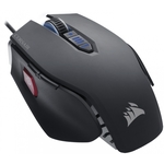 Corsair M65 gaming miš, laserski/optički, žični, 18000 dpi/8200 dpi, bijeli/crni