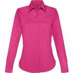 JESSICA > LADIES LONG-SLEEVED SHIRT KA549 - Fuchsia,4XL