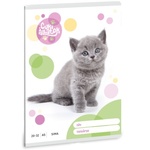 Ars Una: Slatke životinje - Britanska kratkodlaka mačka obična bilježnica A/5 20-32