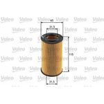 Filtar za ulje VALEO 586550