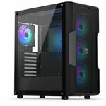 Endorfy Regnum 400 ARGB kućište, crno, midi/slim, bez napajanja, ATX, mATX