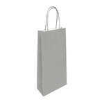 Vrećica papirnata Aristo za bocu 140x380x80mm srebrna