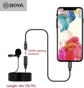Boya Lavalier mikrofon for iOS device