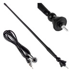 Auto antena gumena 34cm 5mm adapter ANT02, AMiOCar Antenna Rubber 34cm 5mm adaptor ANT02, AMiO ANT-01049