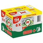Jar PlatinumPlus limun tablete za perilicu posuđa Gigabox 6x19, XXL 114 kom