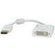 Roline adapter/kabel DisplayPort - DVI-D (24+1), M/F, 4K30, aktivni, 0.15m; Brand: ROLINE; Model: ; PartNo: ; 12.03.3136 - If you want to connect a graphic card with DisplayPort Female to a monitor by using a DVI cable, you need this DisplayPort...
