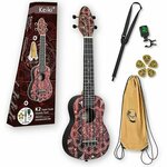 ORTEGA KEIKI K2SS-RKC+torba+pribor UKULELE