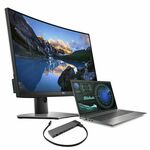 HP ZBook Fury 15 G8 - Core i7, 32GB DDR4, 512GB SSD, Quadro T1200 + Dell zakrivljeni 34'' 2k + Dock FIT-RR-1584