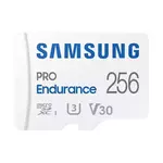 Samsung PRO Endurance 256 GB microSD memory card with SD adapter