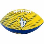 Wilson nfl team tailgate los angeles rams jr ball wf4010019xbjr
