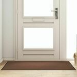 vidaXL Otirač Smeđa, Crna Polipropilen 150 x 90 x 0.9 cm Otirač