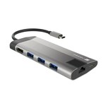NATEC Multiport Fowler Plus USB-C, HDMI 4K, RJ45