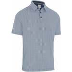 Callaway Tee Allover Print Mens Polo Peacoat XL