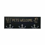 Vješalica - Pets welcome - 10x30cm