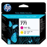 HP 771 (CE018A), originalna glava pisača, purpurna