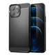 TPU Carbon Case maska za iPhone 13 Pro: crna