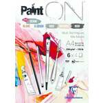 Clairefontaine Paint'On 115Lb N°6 Assorted Pad Blok za skiciranje A4 250 g