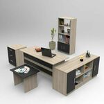 Set uredskog namještaja, hrastCrno, VO15 - OB
