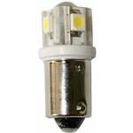Lalizas LED Bulb 12V BA9S Cool White 4SMDs+1LED