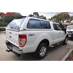 Carryboy tvrdi pokrov/hardtop/canopy neobojani bijeli za pickup Ford Ranger single cab 2012+ sa bočnim prozorima
