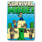 Minecraft Survival Mode deka 100x140cm