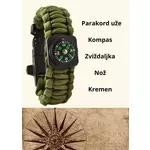 Parakord Survival narukvica za preživljavanje