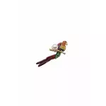 Brooch Parrot BZ-5 multicolor Other