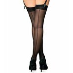 Women's elegant stockings 647 20 DEN - black smeđa