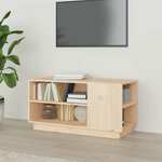 TV ormarić 80 x 35 x 40,5 cm od masivne borovine