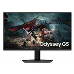 Samsung Odyssey G5 LS27DG500EUXEN monitor, IPS, 27", 16:9, 2560x1440, 165Hz, pivot, HDMI, Display port, VGA (D-Sub), USB