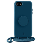 Just Elegance PopGrip Apple iPhone SE 2022/SE 2020/8/7 blue sapphire 30011