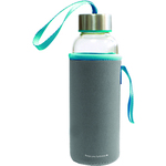 Boca za vodu staklena Wave 600 ml plava