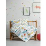 Colourful Cotton Komplet posteljine za bebe od ranforcea Sky