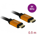 DELOCK HDMI 2.0 veza Crno 50cm 85726