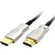 Value HDMI priključni kabel HDMI A utikač, HDMI A utikač 50.00 m srebrna 14.99.3482 sa zaštitom HDMI kabel