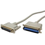 Roline paralelni printer kabel, DB25 - C36, M/M, 1.8m, sivi