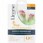 Lirene Foot Care regeneracija kože stopala u dva koraka piling + maska u obliku čarape (3% Urea) 1 kom