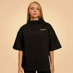 BeastPink Ženska oversized majica Bliss Black M